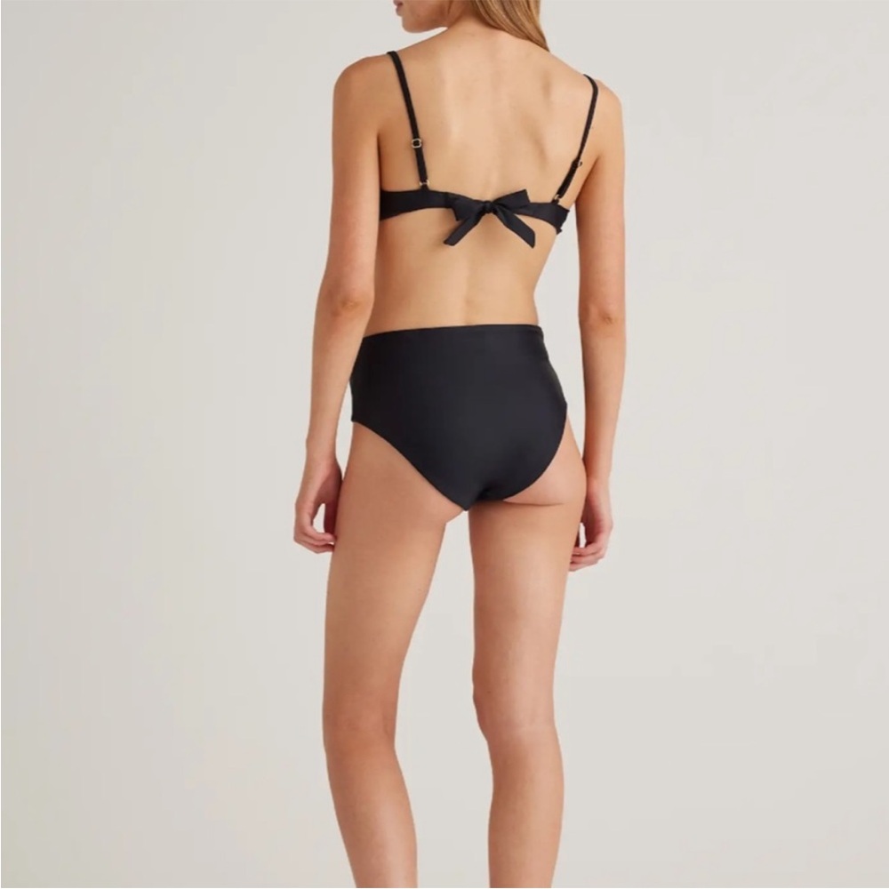 QUINCE ITALIAN HIGH WAISTED BIKINI BOTTOM SIZE XS - Picture 3 of 10